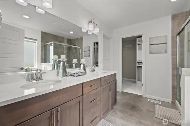 Attached bathroom