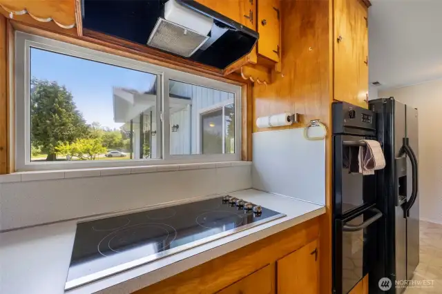 Enjoy the scenery while you cook!