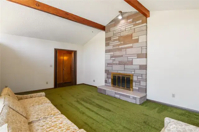 Woodburning Fireplace