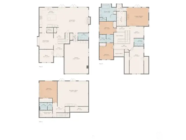 Excellent floor plan!- Thoughtfully designed layout maximizes space, flow, and functionality for comfortable everyday living.