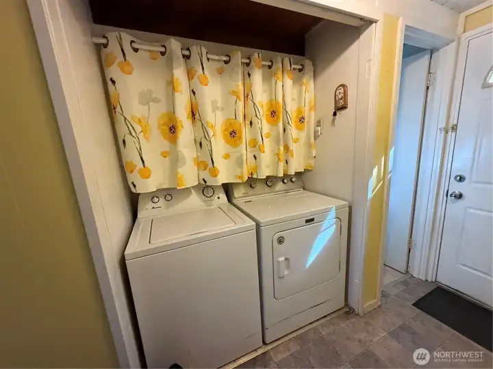 Laundry closet