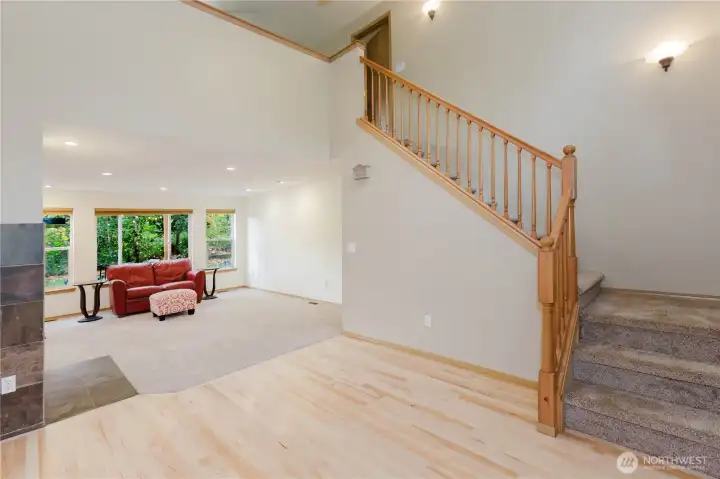 Another view of the entry.