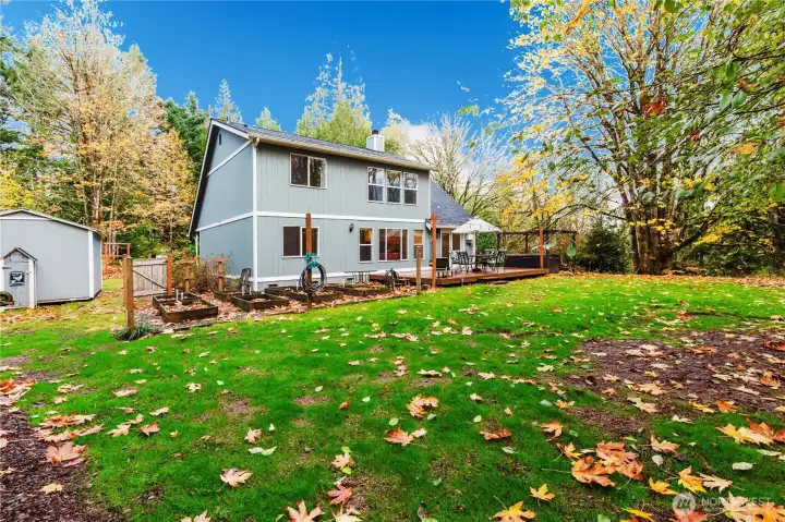 Plenty of room for outdoor activities.