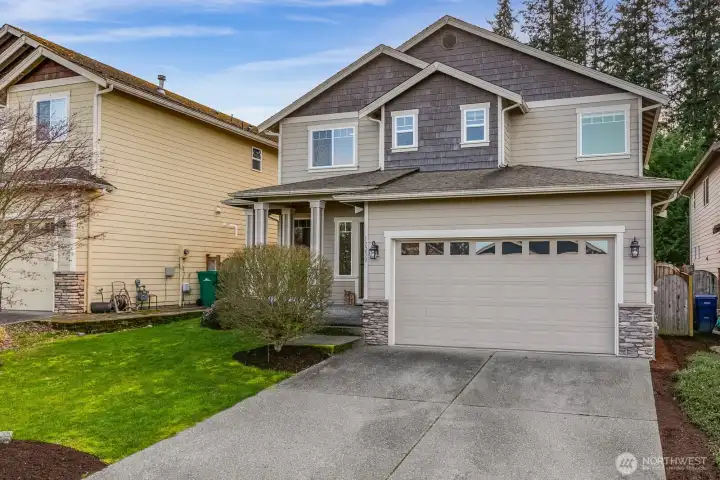 Beautiful curb appeal.