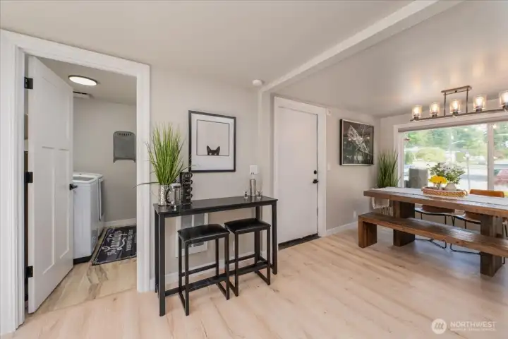 New paint throughout home