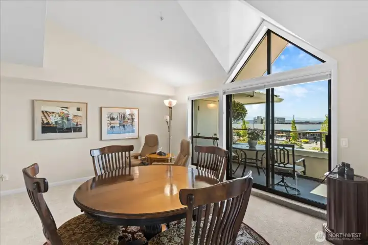 The second bedroom offers flexibility for guests, work, or hobbies—complete with its own view.