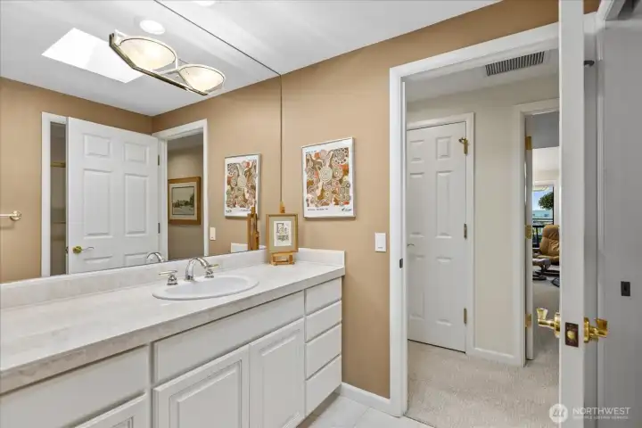 A spacious second full bath provides added comfort for guests or everyday living.
