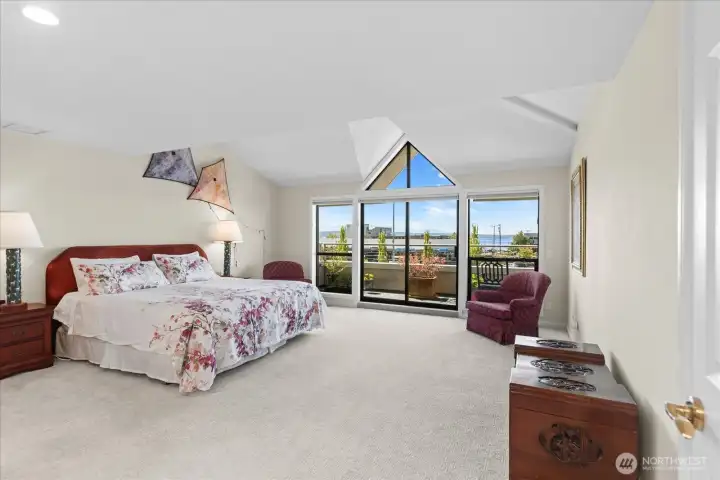 Retreat to a serene primary suite with its own fireplace and a beautifully appointed 5-piece bath.