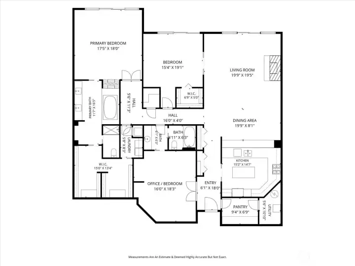 Enjoy a well-appointed 2,465 sq ft floor plan with room to live, gather, and relax.