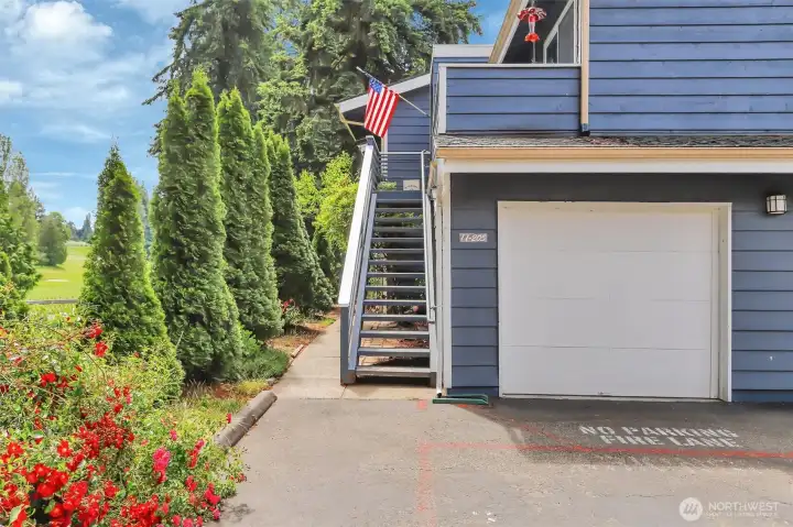 Garage space is included. Garage space is included.