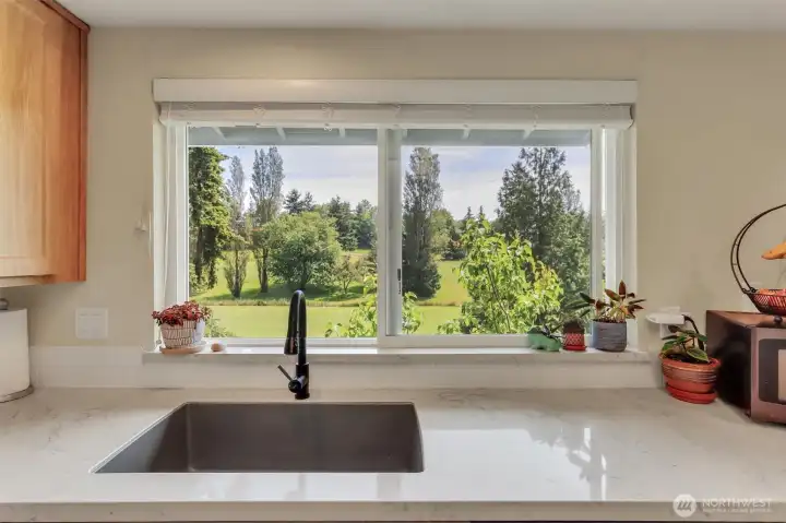 Imagine cleaning up or prepping in your kitchen with this view! No neighbors looking in. Imagine cleaning up or prepping in your kitchen with this view! No neighbors looking in.