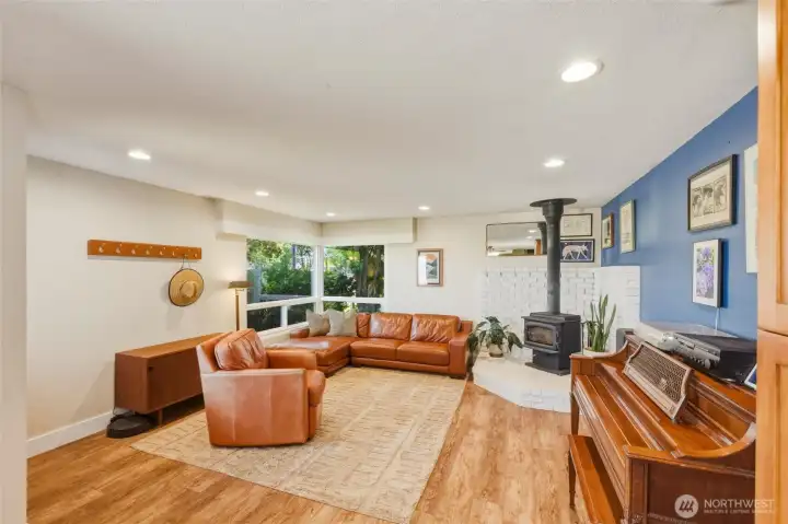 Lovely floors added character and warmth Lovely floors added character and warmth