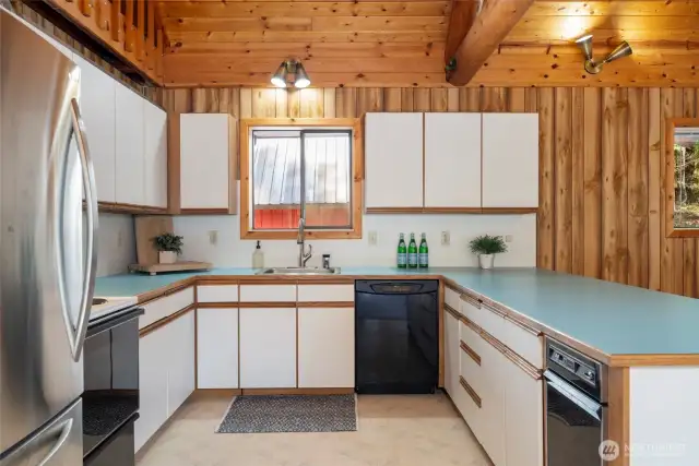 Well laid out and spacious kitchen