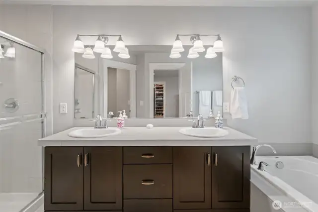 Primary Bath, double sinks