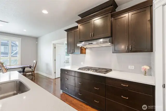Stainless Steel Appliances, 5 burner gas stove