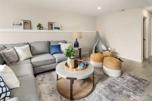 Lower level bonus room
