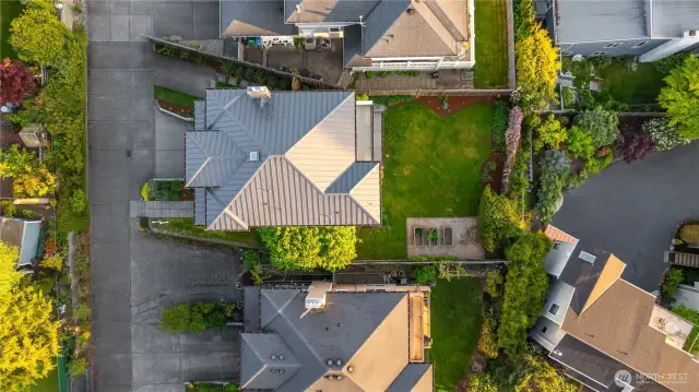 Flat back yard