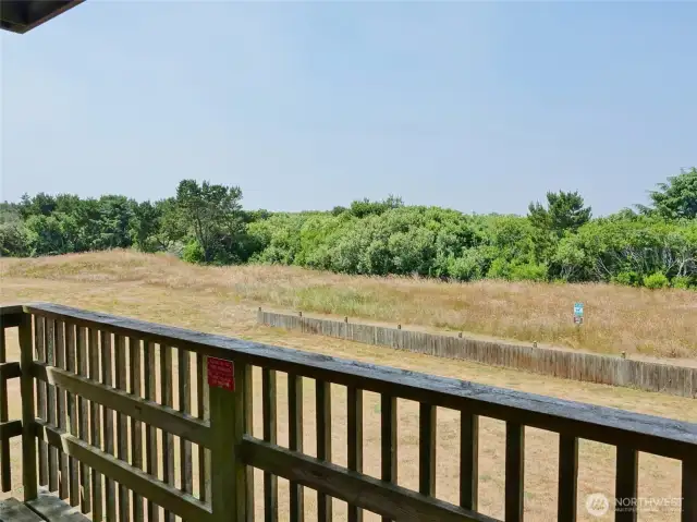 Southwest view from the Deck.
