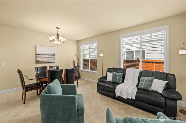 Large Dining / Living Area