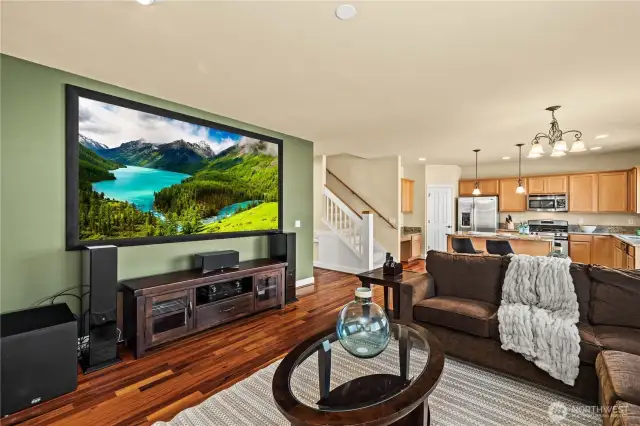 Projector And Screen To Convey