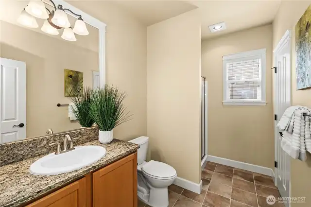 Main Floor 3/4 Bath