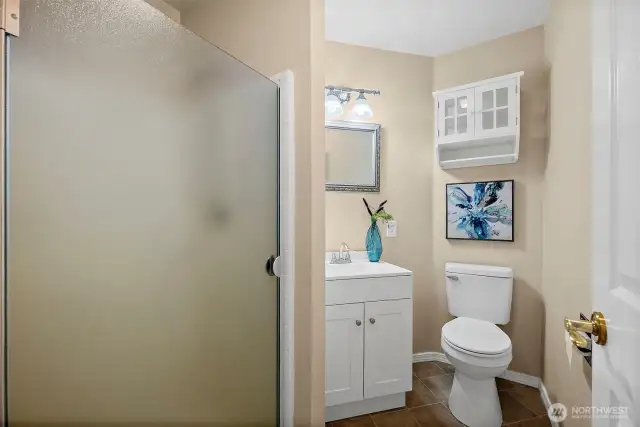 Main level bathroom.