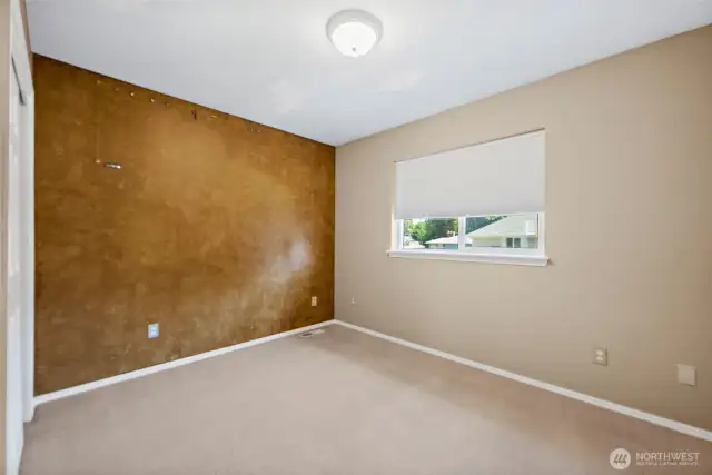 One of two guest bedrooms upstairs.