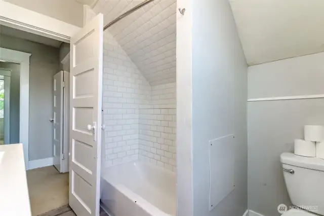 Primary full bath.