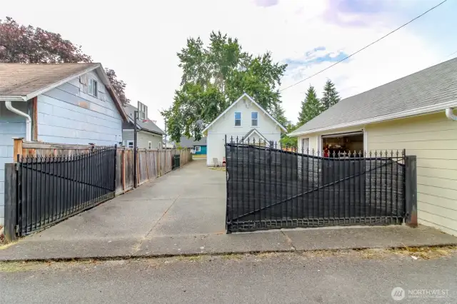 Gated access.