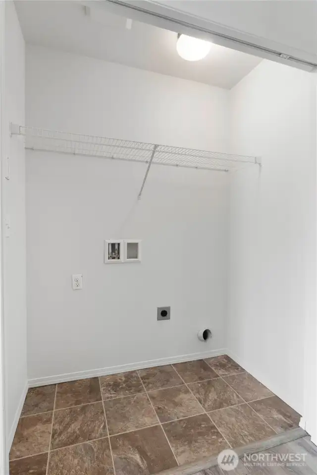 Washer and dryer hookups