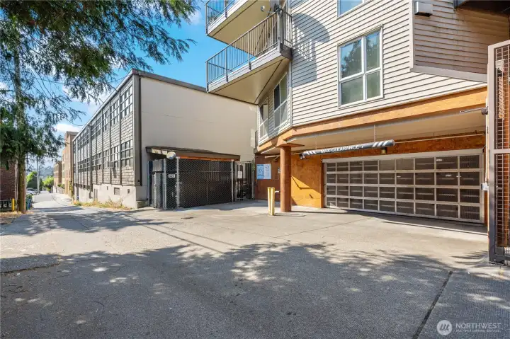 Secure, covered parking garage included for your peace of mind.