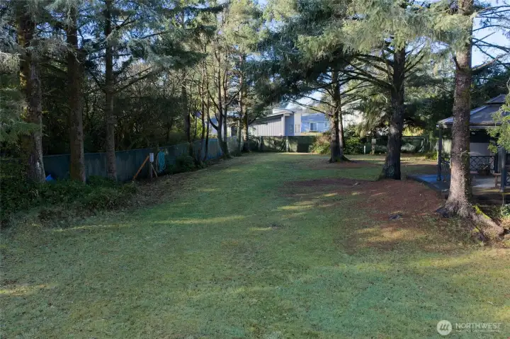Utilities for full hookups are on the South fence line, and on the West fence line.