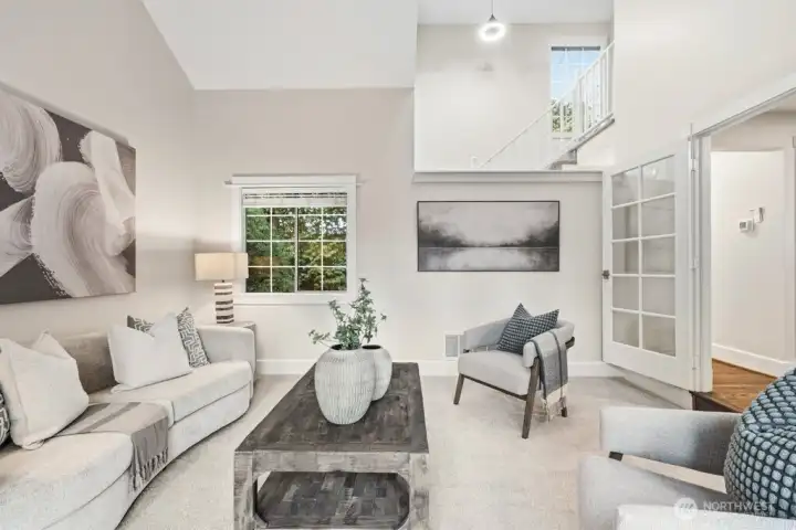 New LED lighting and fresh carpeting throughout