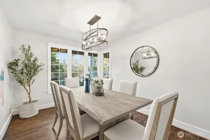 Large formal dining room