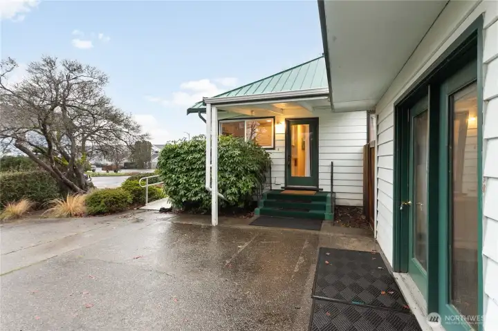 Driveway, Patio and Back Porch
