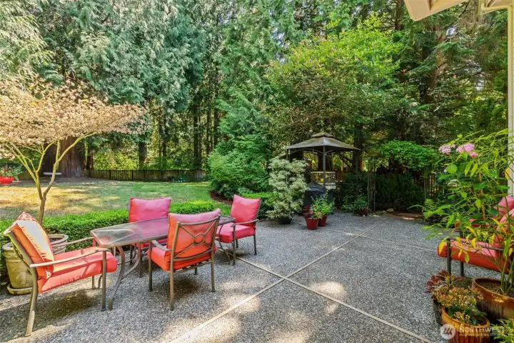 When your home feels like a private retreat!