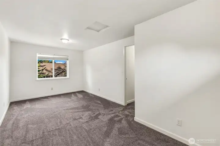 Giant bonus room on the upper floor