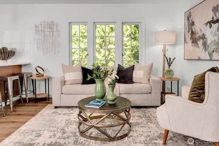 Lovely space for relaxing and unwinding.