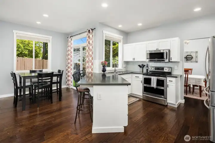 Kitchen and Eating Area