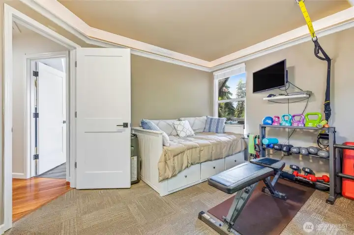 Flexible bonus room perfect for fitness, hobbies, or a home office. Flexible bonus room perfect for fitness, hobbies, or a home office.