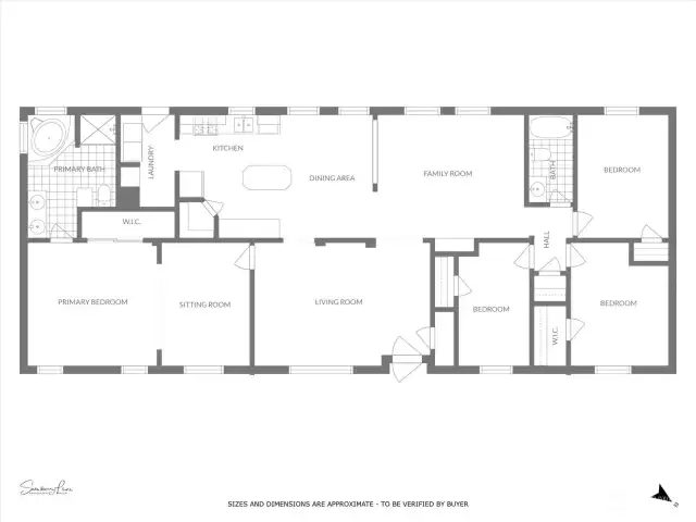 Floor plan with out measurements