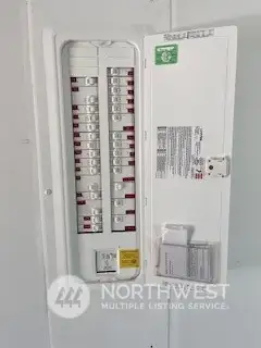 Smart Panel located in garage.