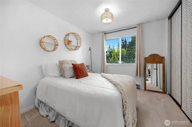 roomy extra bedroom