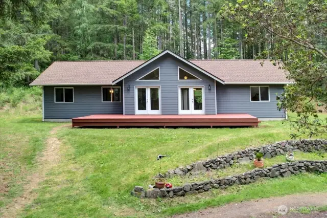 Home site and gardening area