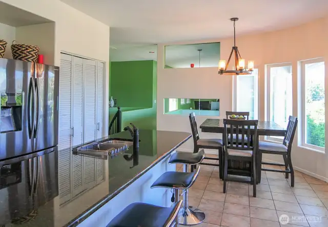 OFF KITCHEN EATING AREA