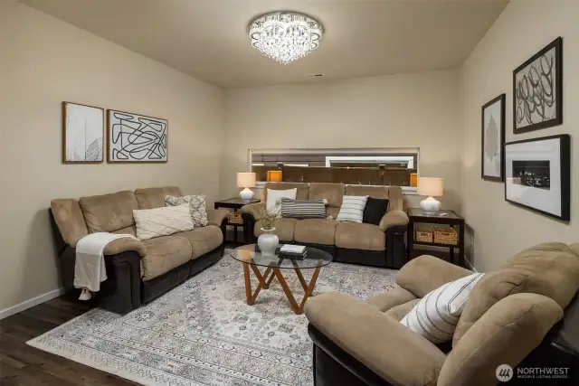 Main floor family or flex room
