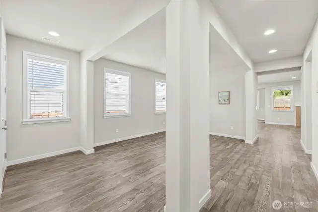 Front Room Can Be Enclosed for Office or ?