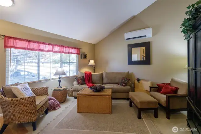 Living Room with large windows