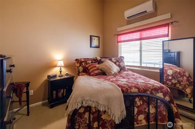 Bedroom #1 with Mini Split AC