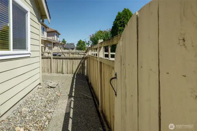 Side of house